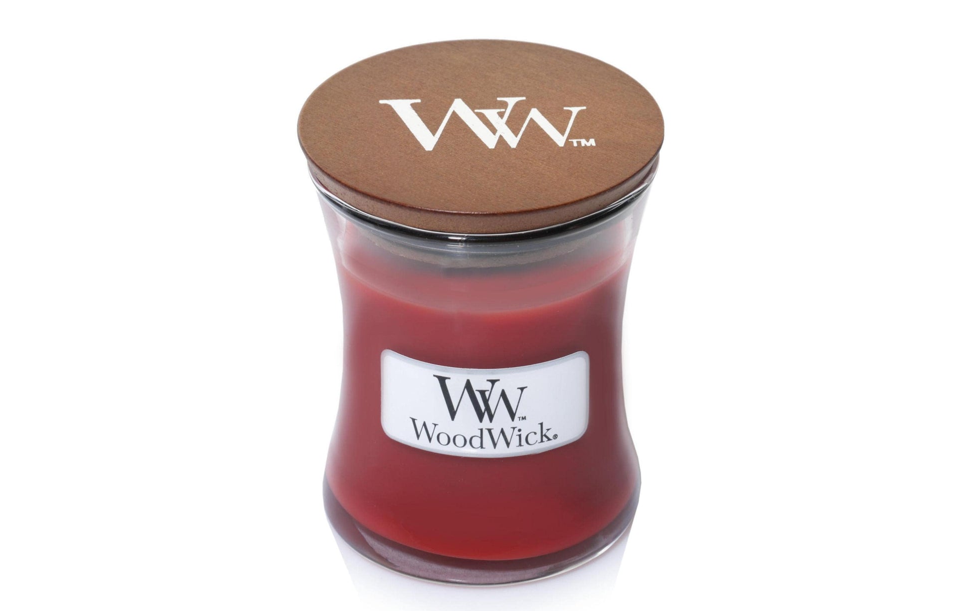 WoodWick Duftkerze – Chai (Zimt & Vanille) – Ø 7 × 8,3 cm