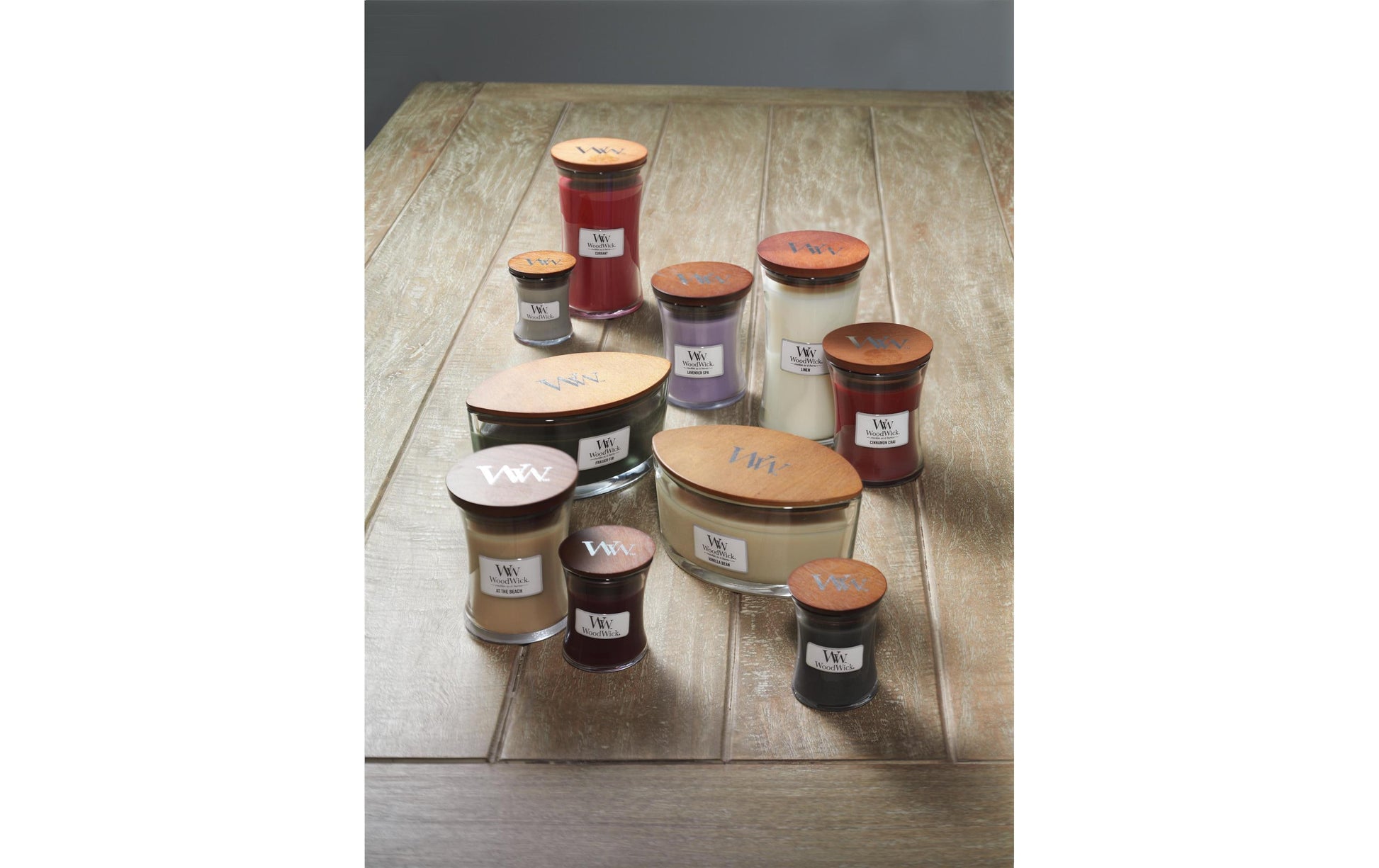 WoodWick Duftkerze – Chai (Zimt & Vanille) – Ø 7 × 8,3 cm
