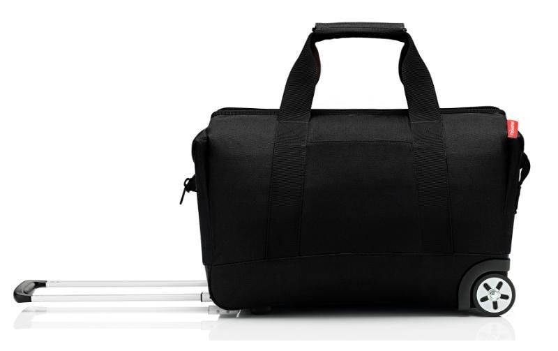 Reisenthel Allrounder Trolley – Reisetasche, 30 l, 2 Rollen, Polyester, Schwarz, 49 × 41 × 30 cm