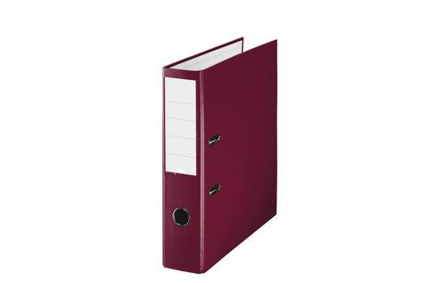 Esselte Swiss Edition Ordner – für A4 – Rückenbreite 7,5 cm – Burgunderrot