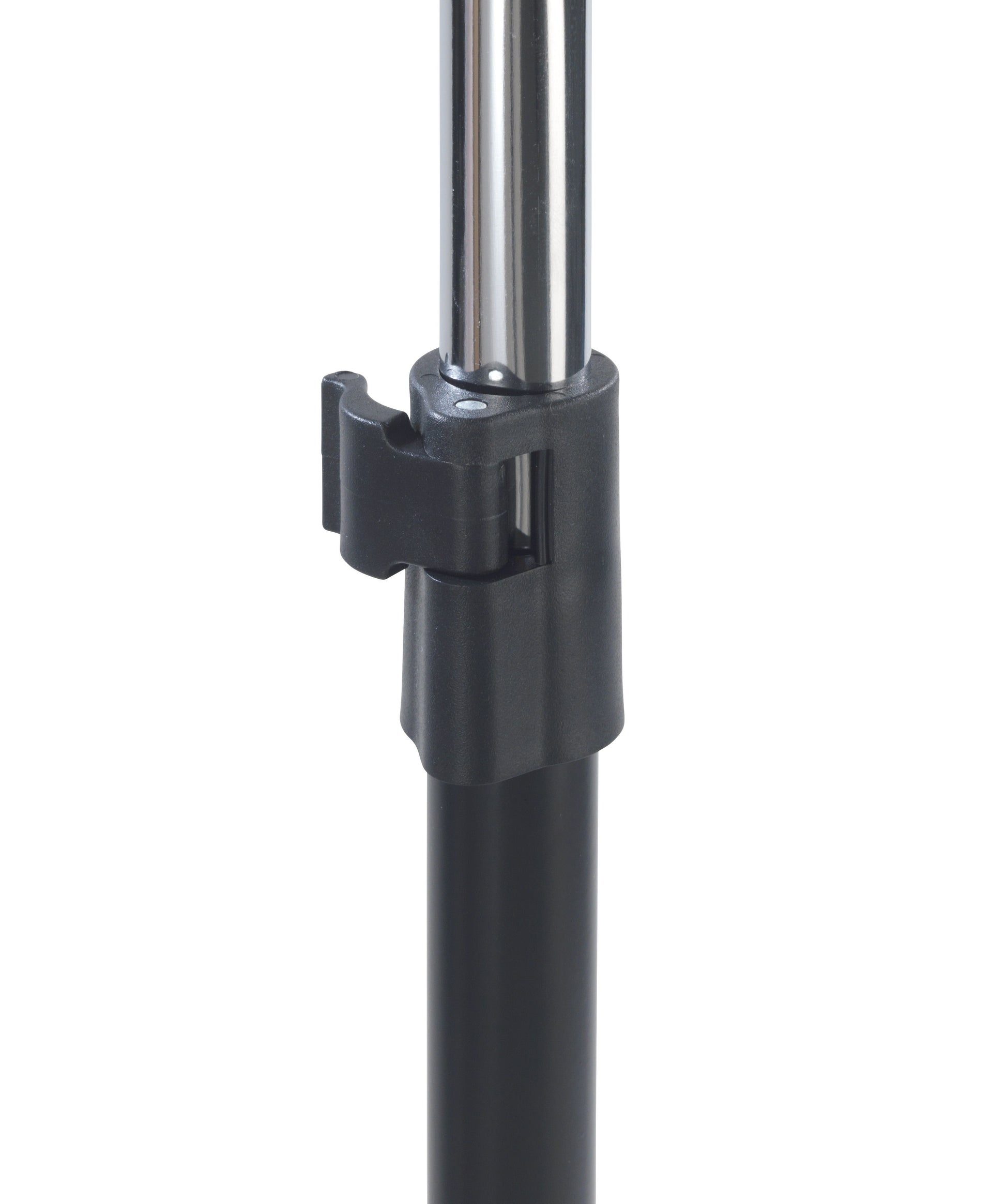 Wenko Garderobenständer Mikey – Metall/Polypropylen, Schwarz/Silber, 103–170 cm, mit Rollen
