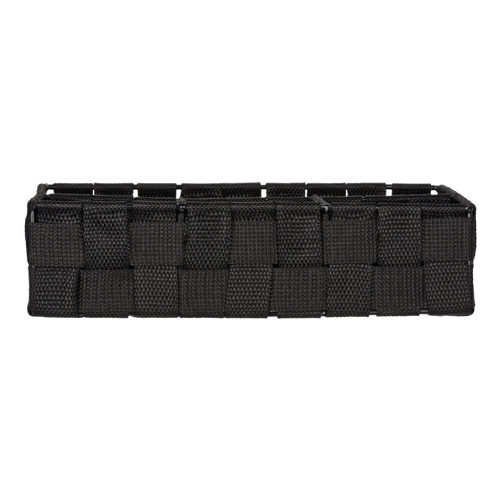 Wenko Ablageschale – Schwarz – 260 × 65 × 170 mm