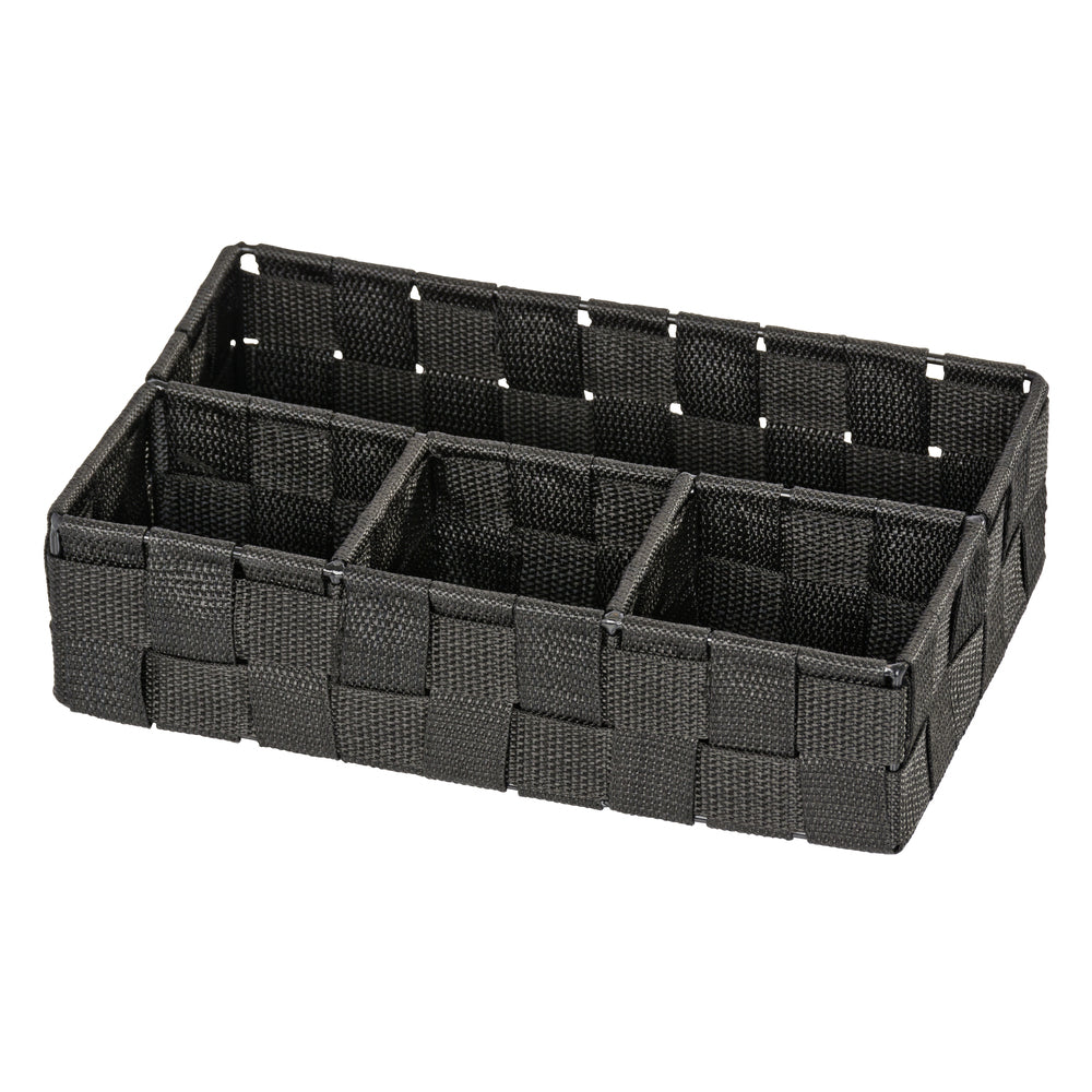 Wenko Ablageschale – Schwarz – 260 × 65 × 170 mm