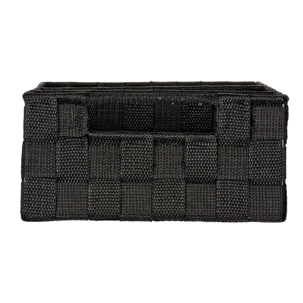 Wenko Adria Ablageschale – Schwarz – 320 × 100 × 210 mm