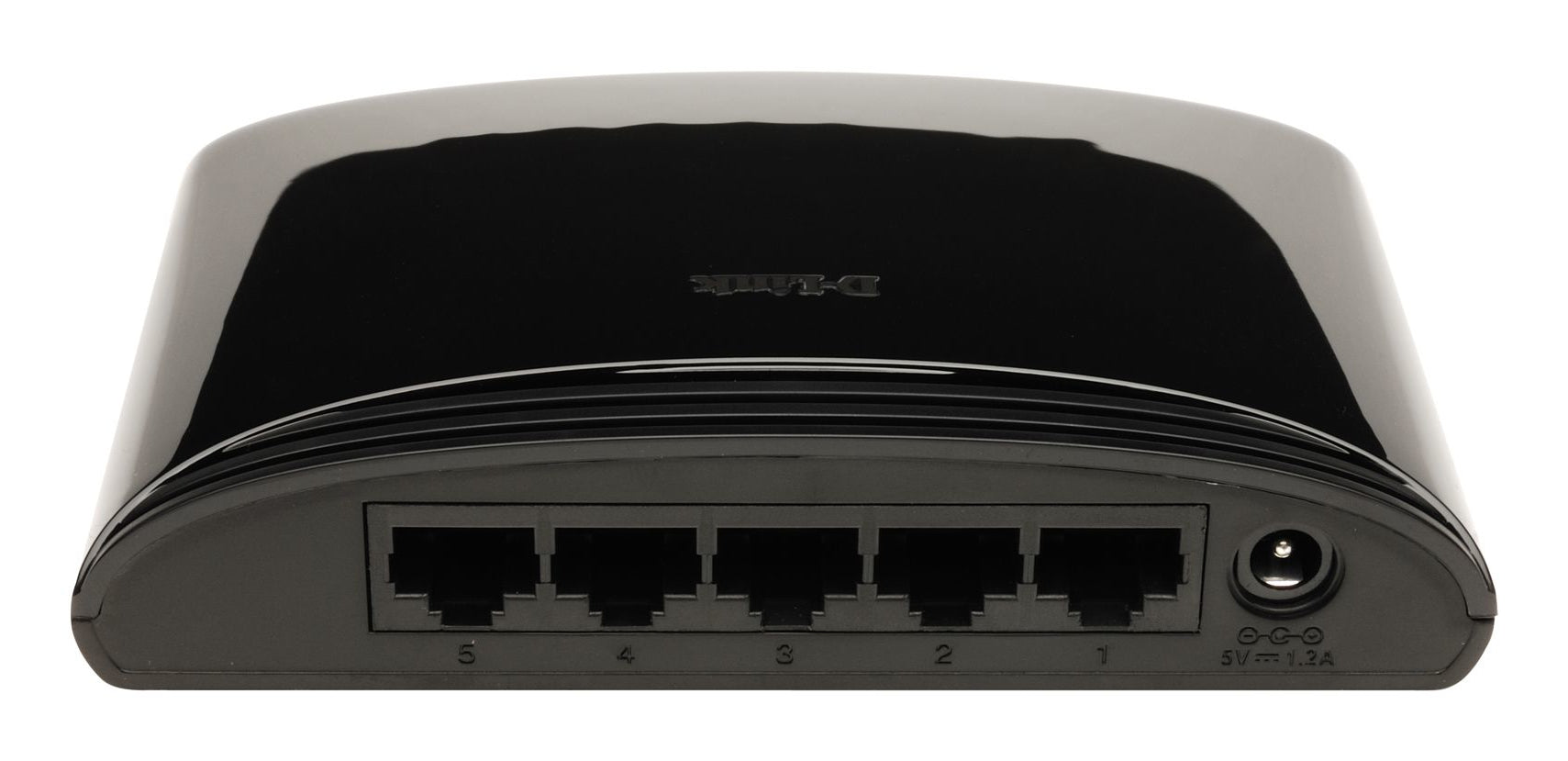 D-Link DES-1005D/E – Unmanaged Switch – 5×Fast Ethernet (10/100), Schwarz