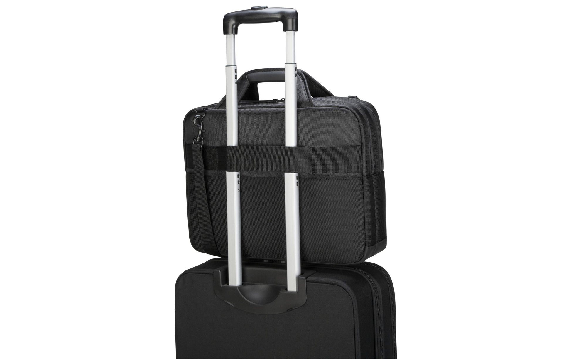 Targus City Gear Notebook-Tasche bis 14" – Trolley-Band, Schultergurt – Schwarz