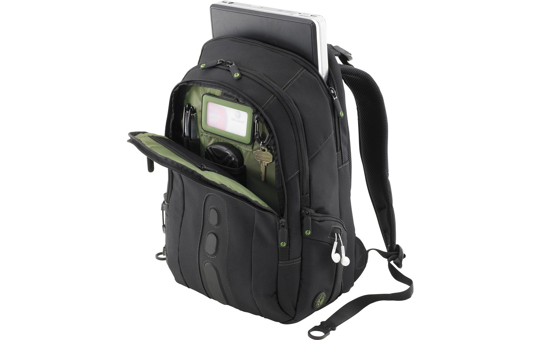 Targus EcoSpruce Notebook-Rucksack bis 15,6" – wasserfest – Schwarz