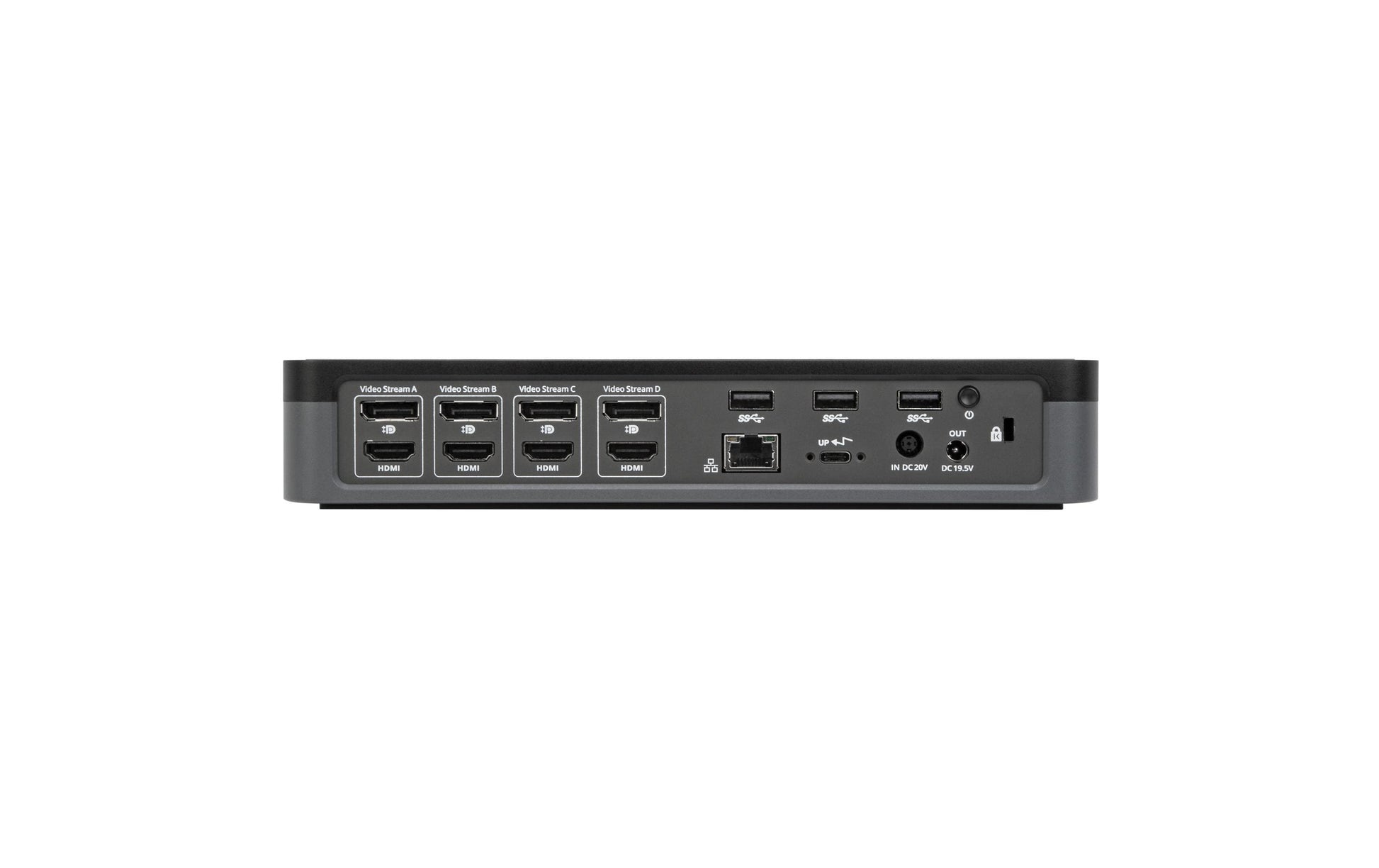 Targus DOCK570EUZ Dockingstation – 4× DP, 4× HDMI, 3,5 mm Audio, für Windows/Mac