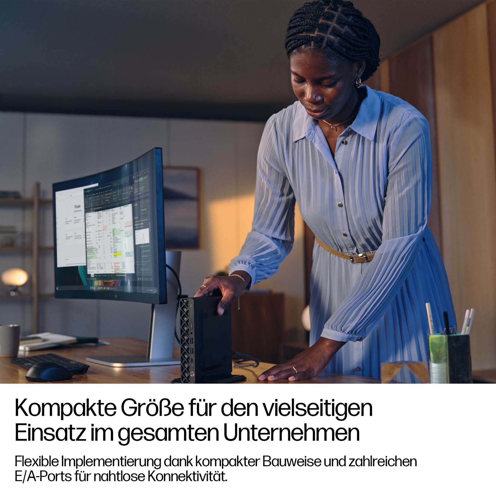 HP Micro – Intel Core Ultra 9, 64 GB RAM, 1 TB SSD, Windows 11 Pro