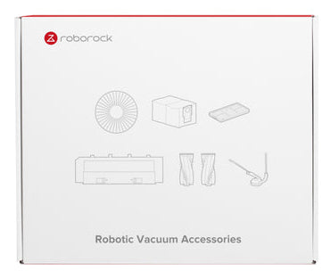 Roborock Zubehör-Set – für Saros 10 – 1 Stk Seitenbürste, 2 Stk Filter, 2 Stk Vibrarise Mop, 2 Stk Edgewise Wi