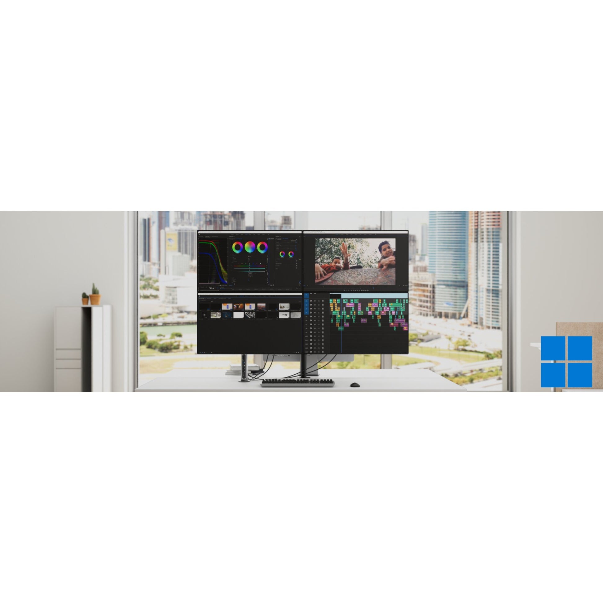 Kensington AD4010T4 Dockingstation – Thunderbolt 4, 6× USB-A, 1× USB-C, 100 W PD, 2,5GbE, SD, 3,5 mm Audio