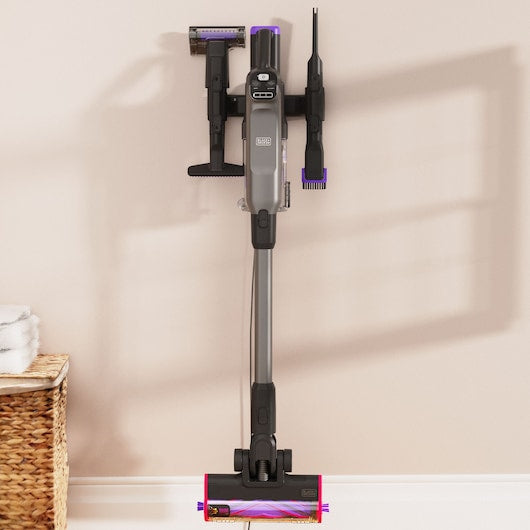 Black & Decker BLACK+DECKER Stabstaubsauger BHFEA640WP – 2-in-1, 4000 mAh, 0,8 l, Akkubetrieb