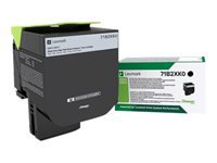 Lexmark Toner – schwarz, 8000 Seiten