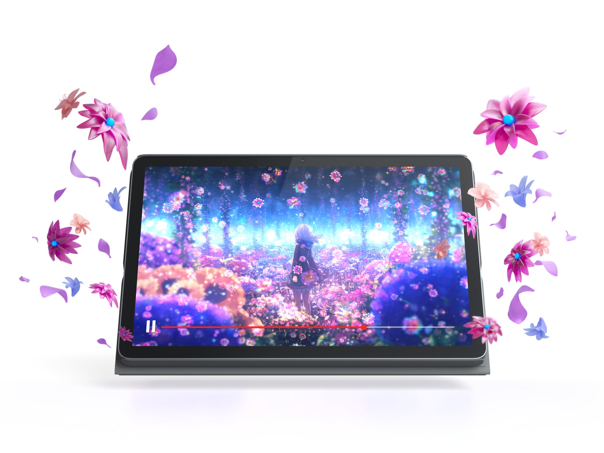 Lenovo Idea Tab – 10,1", 64 GB, 4 GB RAM, WLAN, Android 14, Grau