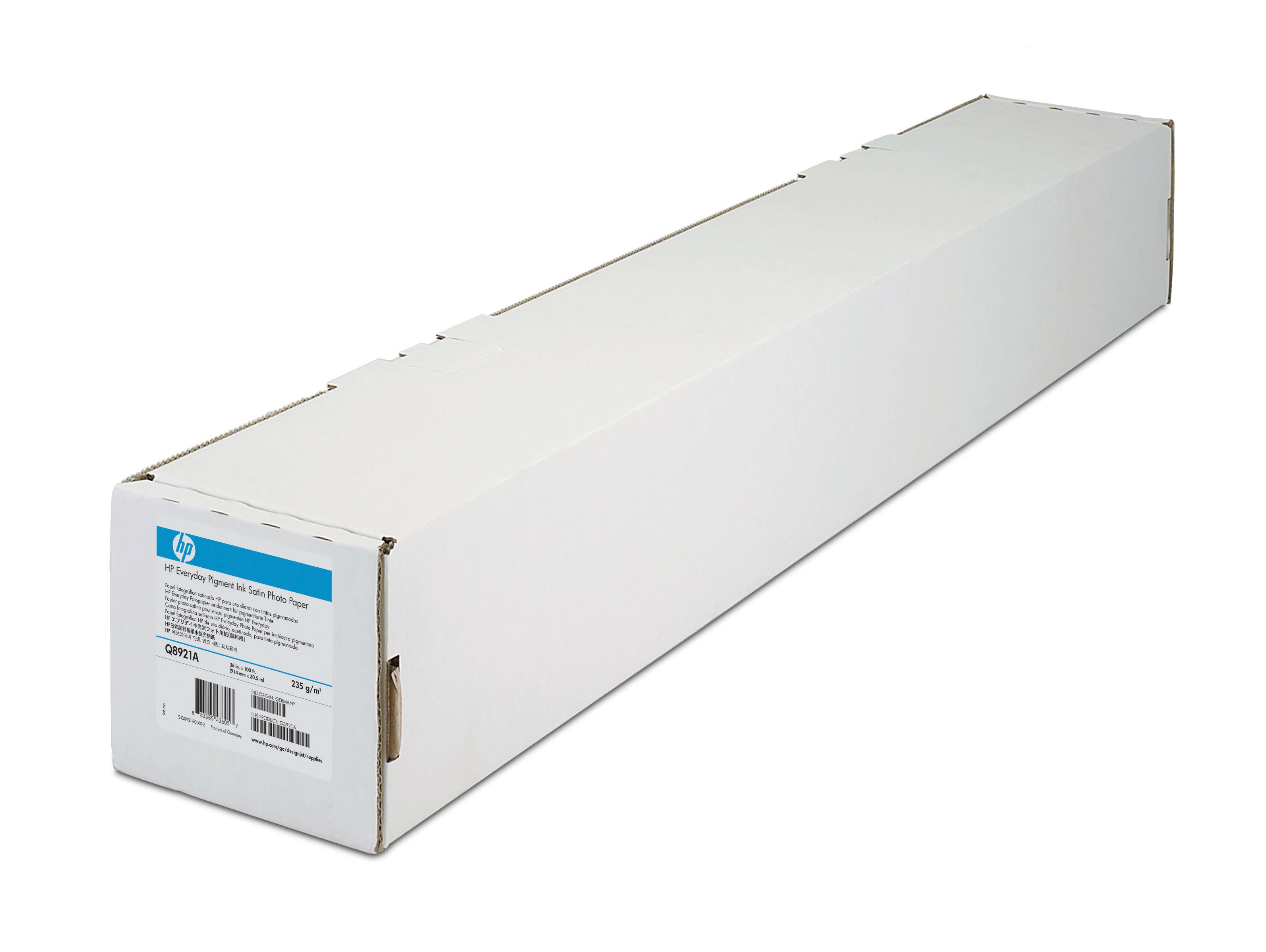 HP Prof. Photo Paper Fotopapier – seidenmatt, 610 mm × 15 m, 300 g/m² – für DesignJet 5500