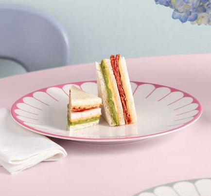 Villeroy & Boch Fleur Cassis Speiseteller – Porzellan, Pink, 6 Stück