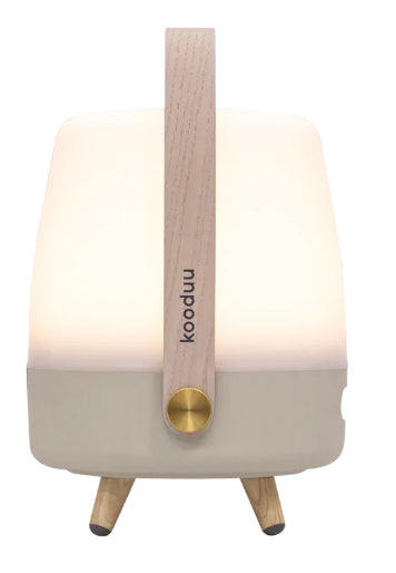 Kooduu Lite-up PLAY Mini – Bluetooth-Lautsprecher – 8 W, 11 h, Sand