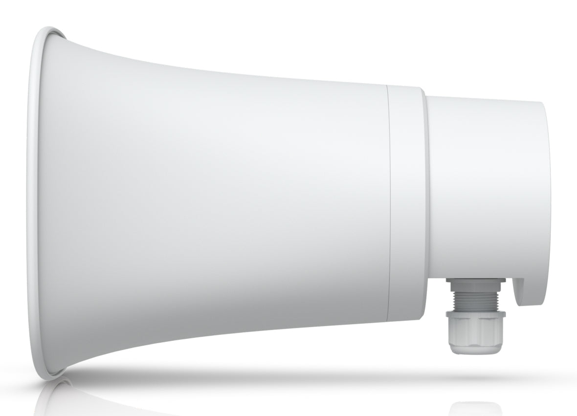 Ubiquiti Netzwerklautsprecher (PoE) – Hornlautsprecher, Outdoor, 120 dB