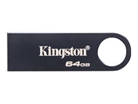 Kingston Technology Kingston DataTraveler SE9 G3 USB-Stick – 64 GB, USB 3.2 Gen 1, Dunkles Nickel