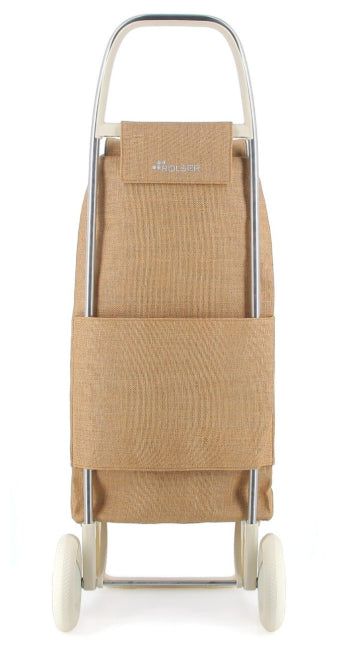 Rolser Stofftasche, Aluminium, Polyester, beige, 360×630×190 mm, mit 2 Rädern