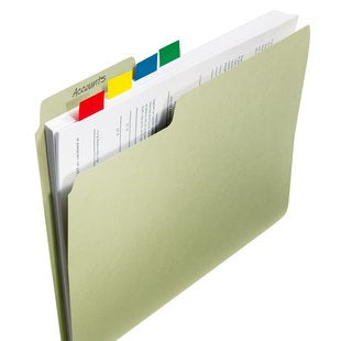 Post-It Registerindex – 25 × 43 mm, Kunststoff, türkis, unbedruckt, mit Spender