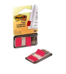 Post-it Indexstreifen – 25,4×43,2 mm – Rot, 50 Stück, mit Dispenser
