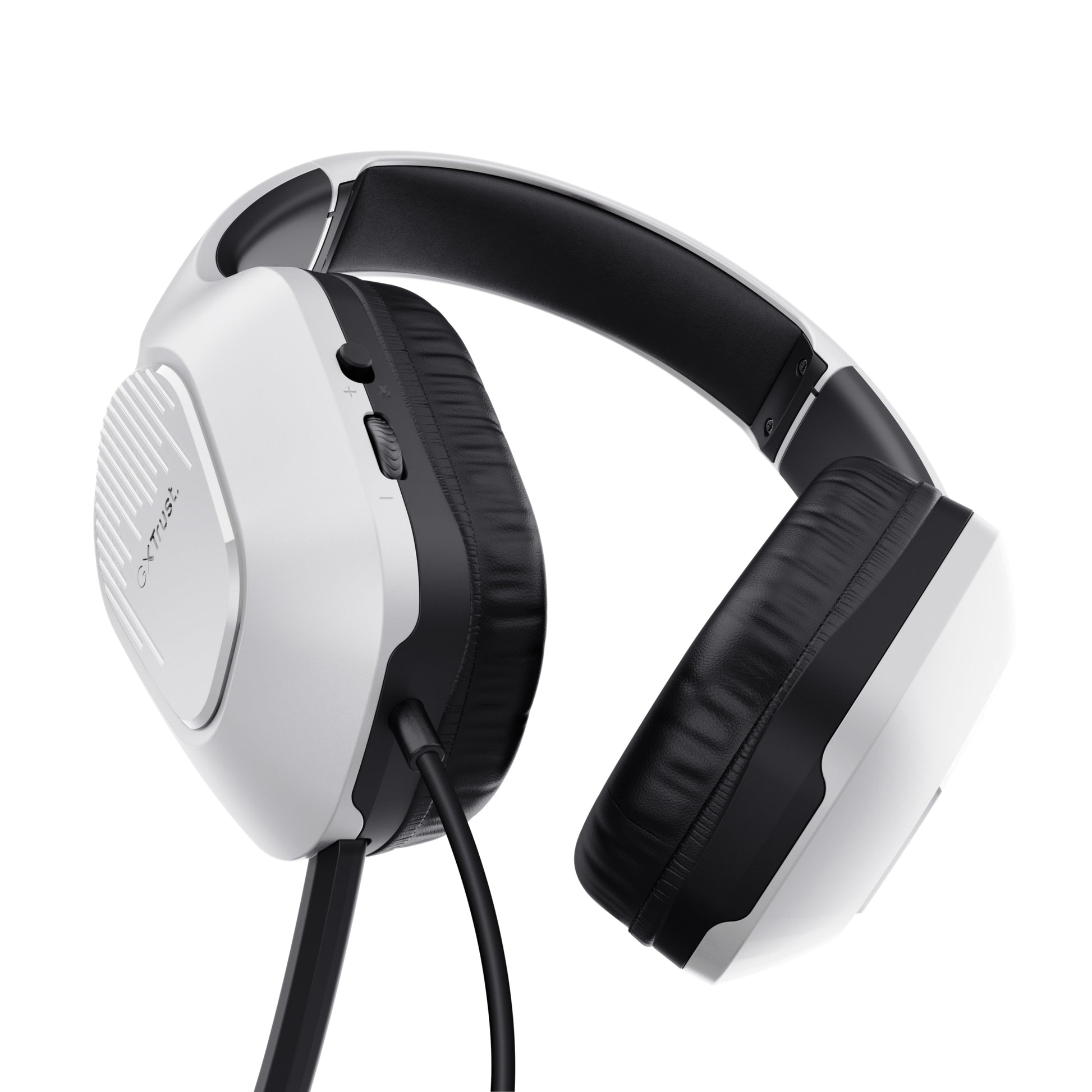 Trust GXT415 Zirox Gaming-Headset – Over-Ear, Stereo, Kabelgebunden, 3,5 mm Klinke, Weiss