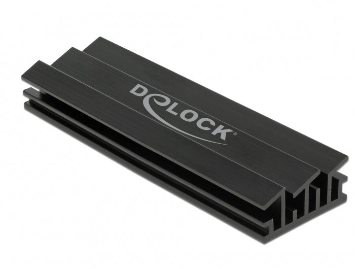 DeLOCK 18283 – M.2 Kühlkörper, 70×22×10 mm, Aluminium, selbstklebend