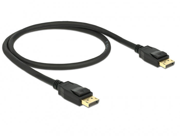 DeLOCK DisplayPort Kabel DP 1.2 4K 60 Hz – 0,5 m