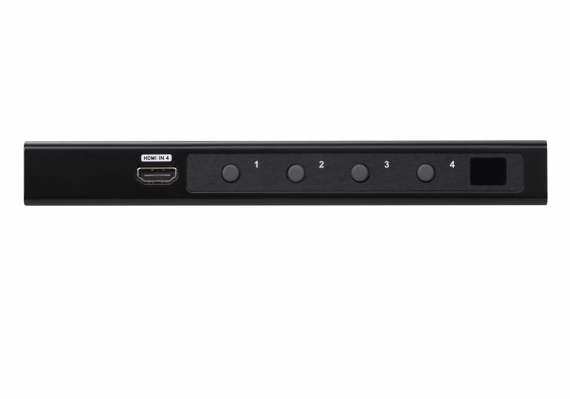 ATEN VS481C – HDMI-Switch – 4K UHD, HDMI 2.0, 4 Eingänge, 1 Ausgang – Schwarz, Metall
