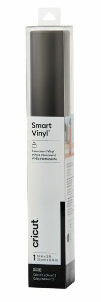 Cricut Vinylfolie matt – schwarz – 33 × 91 cm – für Schneideplotter Maker 3