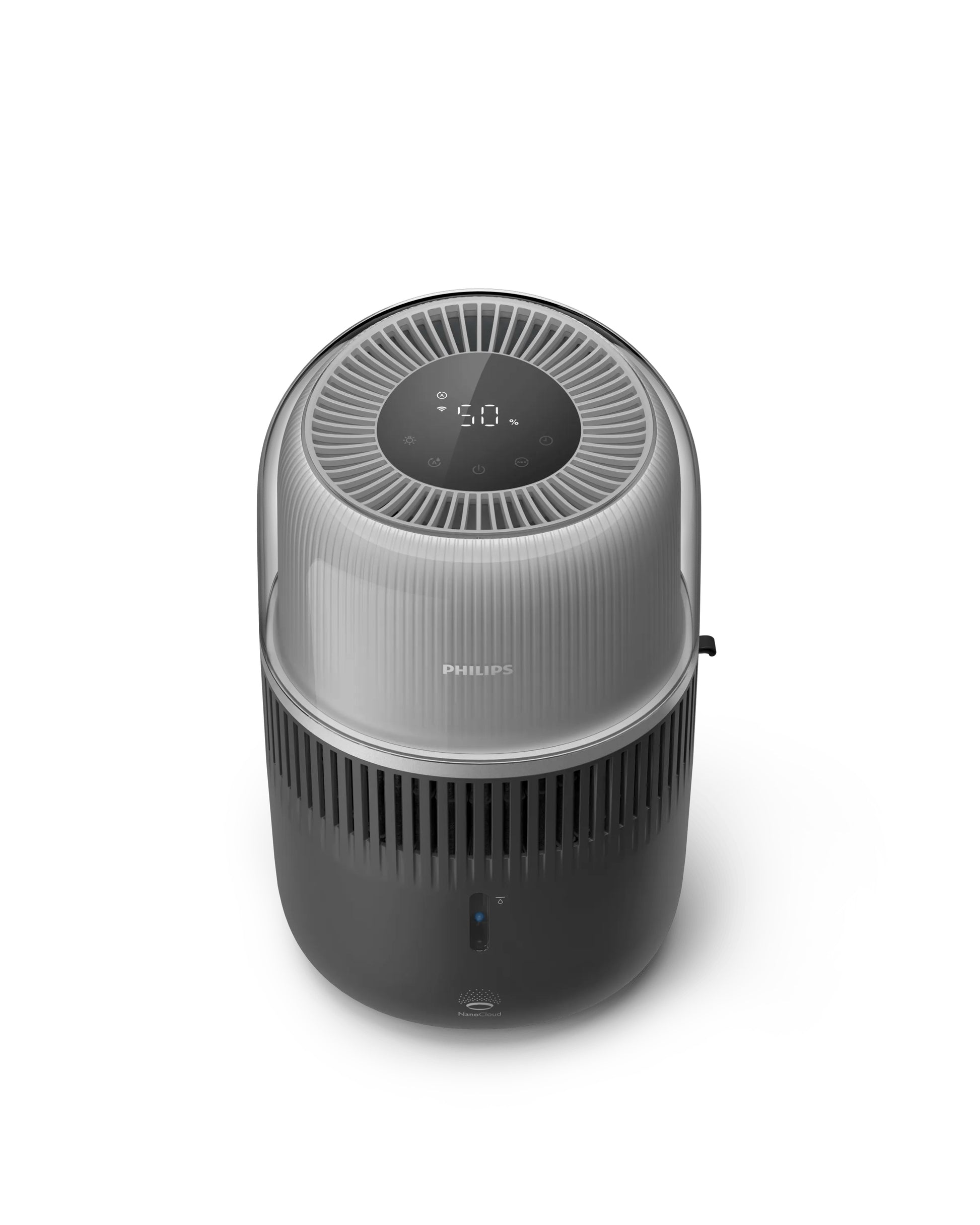 Philips Luftbefeuchter HU5710/03 – Ultraschall, 400 ml/h, 4,5 l Tank, bis 56 m², Hygrostat