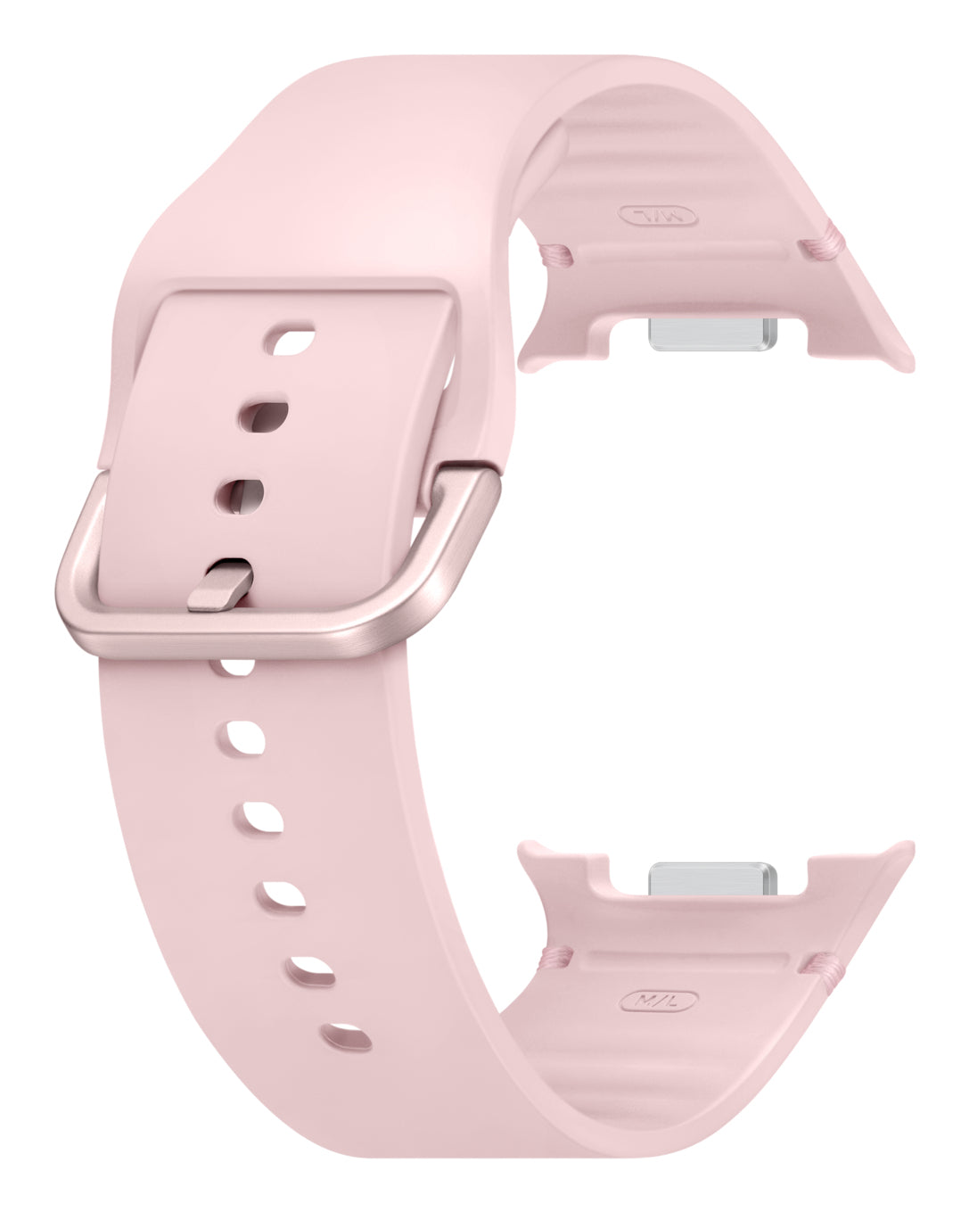 Samsung Watch 8 Sport – Smartwatch – Rosa, Bandgrösse M/L, Gummi