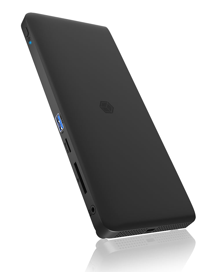 ICY BOX IBDK2416C Dockingstation – USB-C, 1× DP, 2× HDMI, 4× USB-A, 65 W PD, GbE, für Windows/Mac/ChromeOS