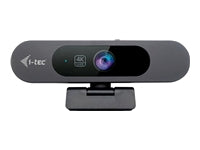 i-tec SOLOMON PRO 900 Webcam – 4K Ultra HD, 30 fps, Autofokus, USB-C, Sichtschutz – Schwarz