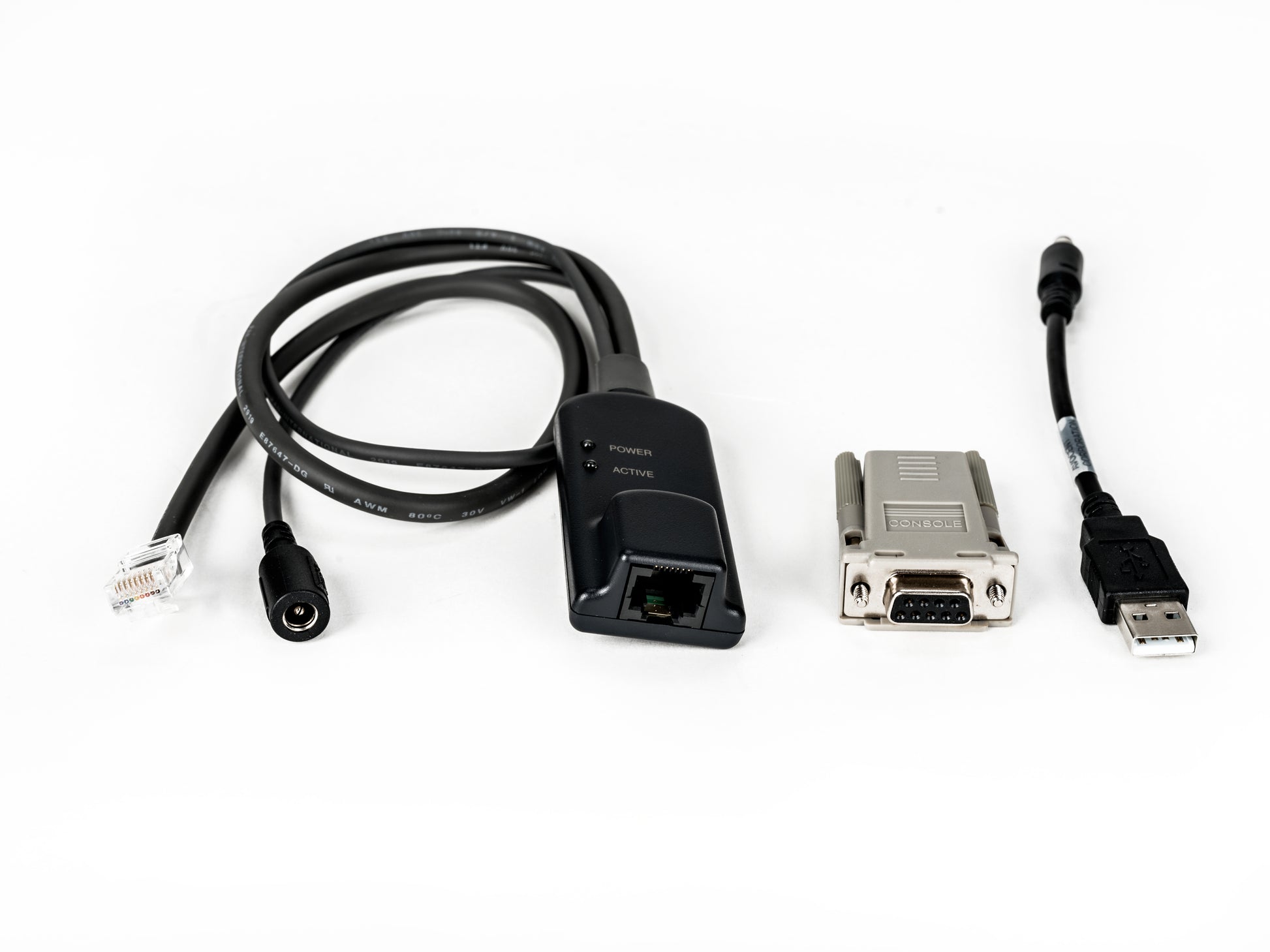 Vertiv MPUIQ-SRL Seriell-Modul – VGA + USB-A zu RJ-45, für Avocent MergePoint Unity, Schwarz