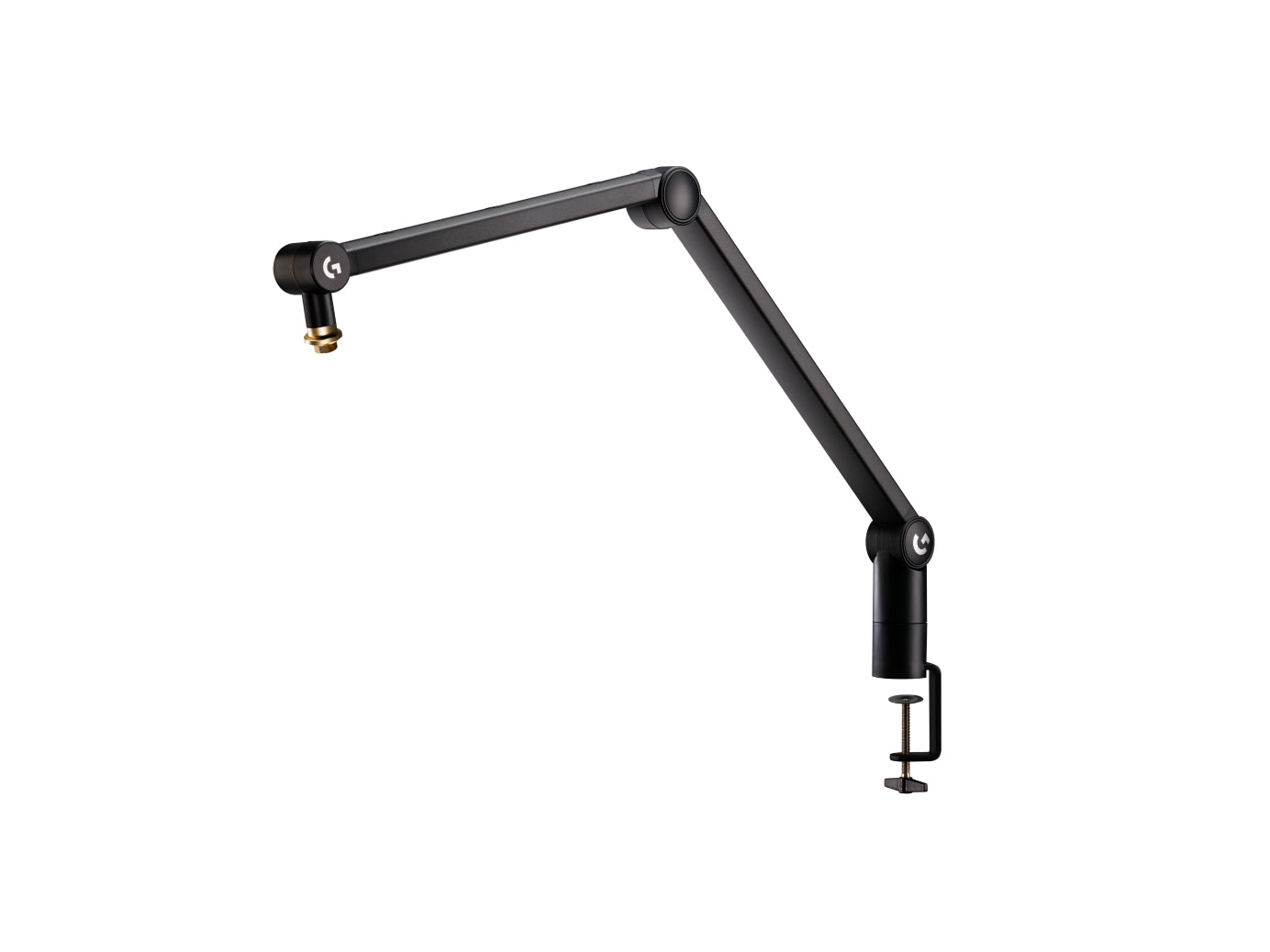 Logitech G Compass – Mikrofonständer (Boomarm), 3/8"/5/8", 810 mm, Tischklemme – Schwarz