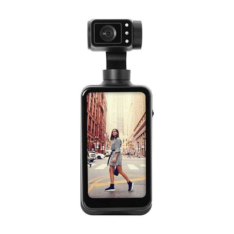 AgfaPhoto Mini DV Gimble Kamera MC3X, Realishot – Gimbal-Kamera, 8 MP, 4K, Schwarz