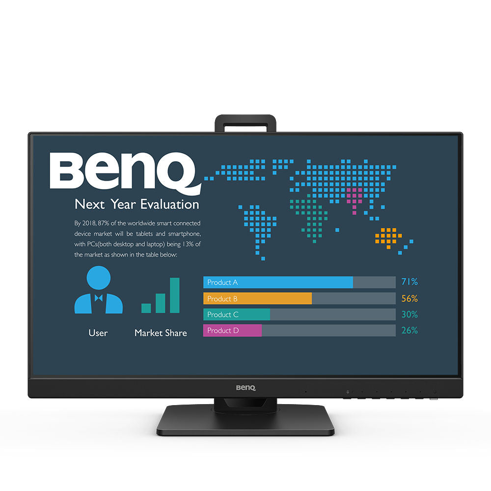 BenQ BL2486TC – Monitor, 24" 1920 × 1080 (Full HD), IPS, 100 Hz, USB-C Hub