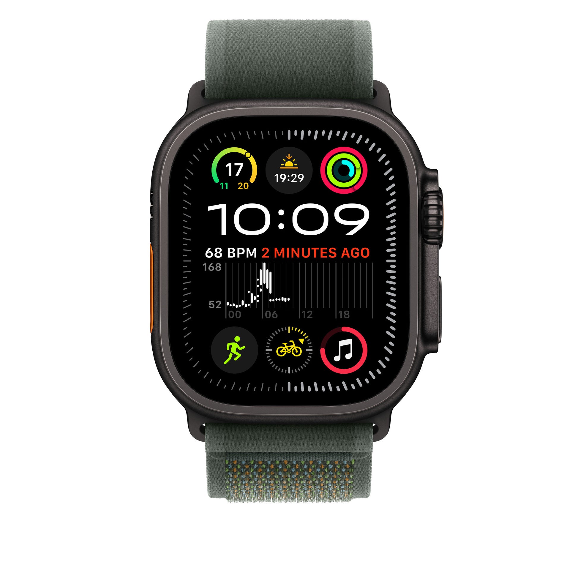 Apple Trail Loop S/M – Grün, für Apple Watch