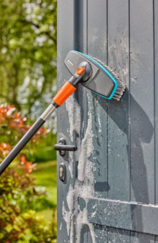 Gardena Wischerstiel Cleansystem S – 90,0 cm, Aluminium, schwarz, orange, gelb