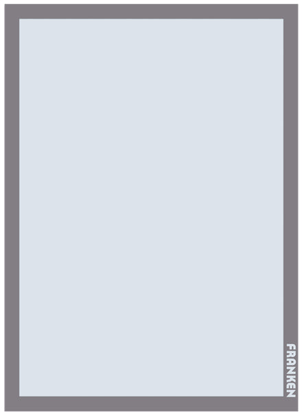 Franken Plakatrahmen PRO – für A3 – silber – 470×650×10 mm – 2 Stk.