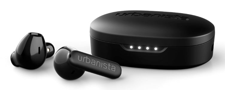 Urbanista Copenhagen 2 – True Wireless In-Ear Kopfhörer – ANC, IPX4 – Schwarz – bis 36 h
