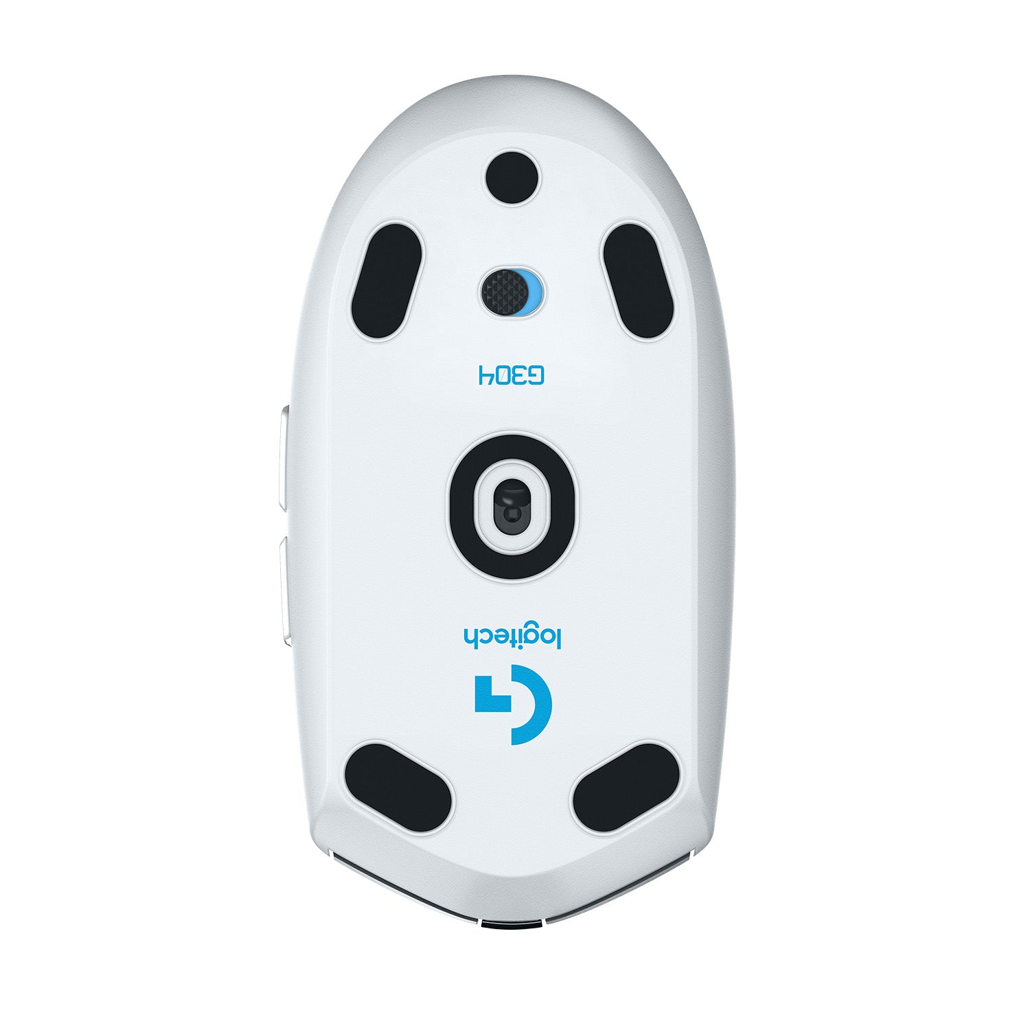 Logitech G G305 – Gaming-Maus – Kabellos (Bluetooth/2,4 GHz), 12000 DPI, RGB-Beleuchtung, rechts, Weiss