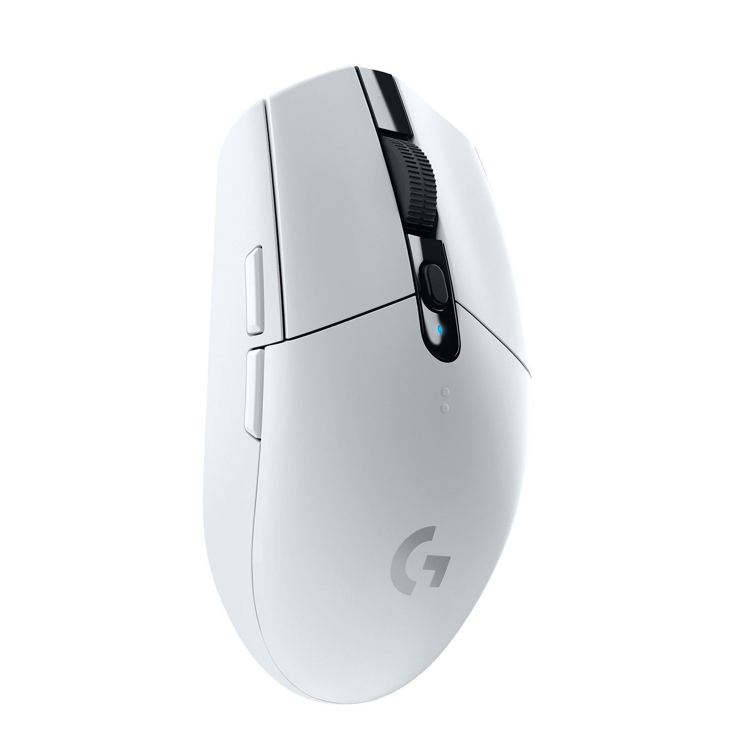 Logitech G G305 – Gaming-Maus – Kabellos (Bluetooth/2,4 GHz), 12000 DPI, RGB-Beleuchtung, rechts, Weiss