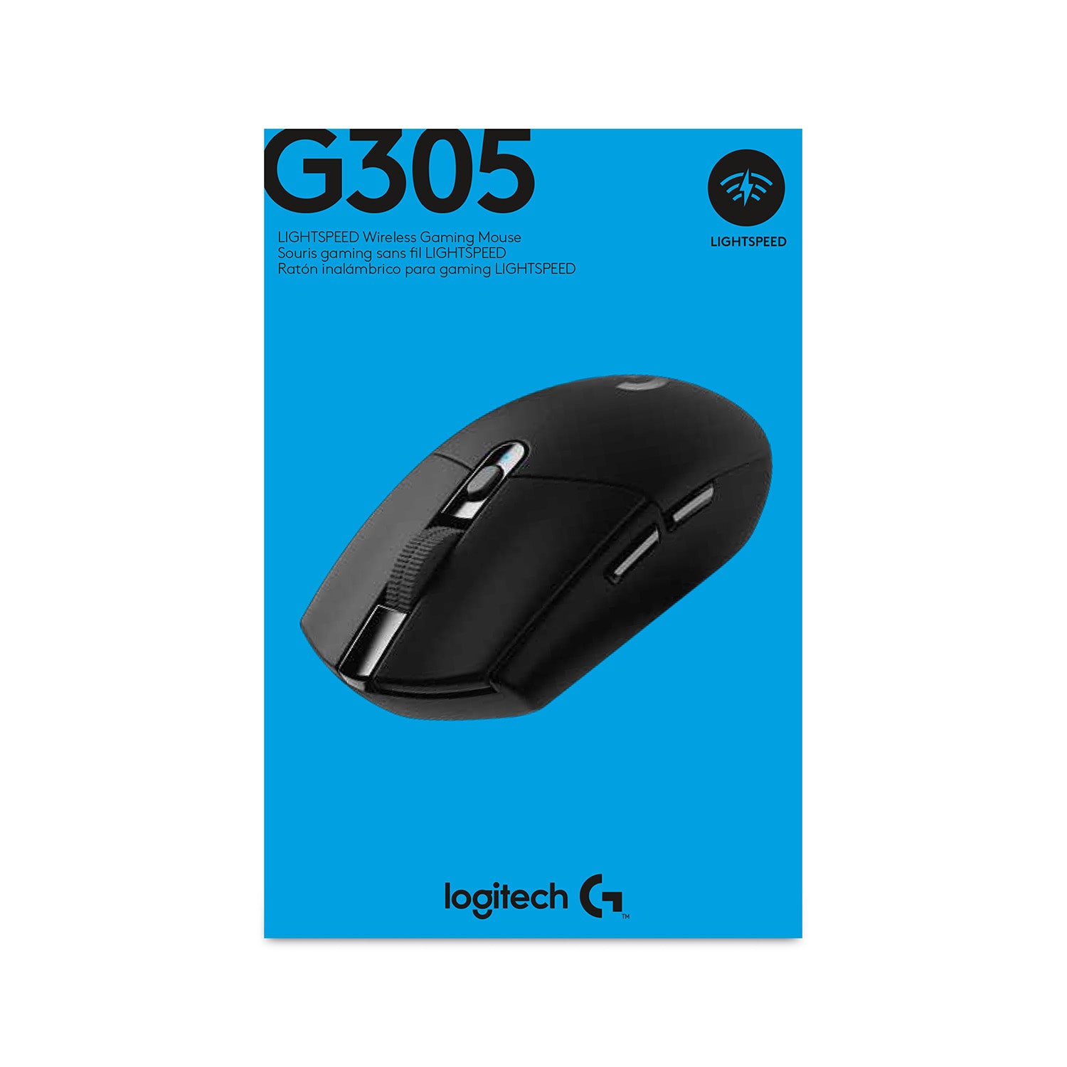 Logitech G G305 Recoil – Gaming-Maus – Kabellos (Bluetooth/2,4 GHz), 12000 DPI, RGB-Beleuchtung, rechts