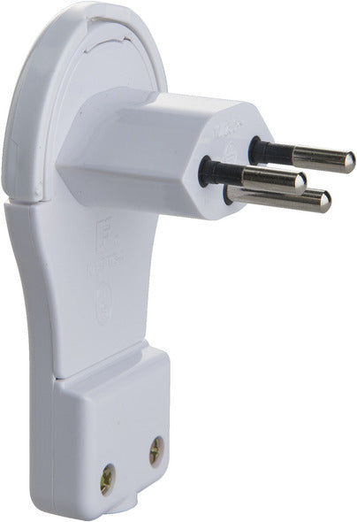 Brennenstuhl Adapterkabel, T12-Schraubklemme, montierbar, mit Ausziehhilfe – weiss