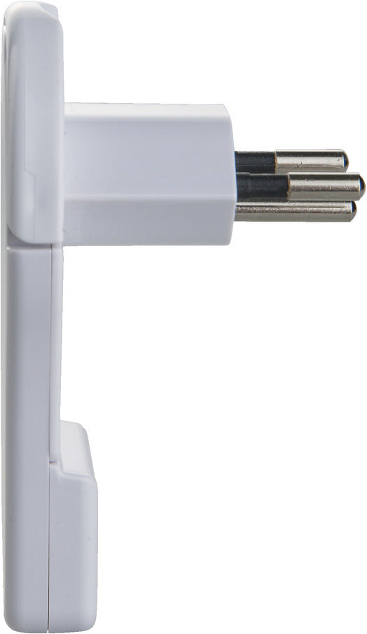 Brennenstuhl Adapterkabel, T12-Schraubklemme, montierbar, mit Ausziehhilfe – weiss