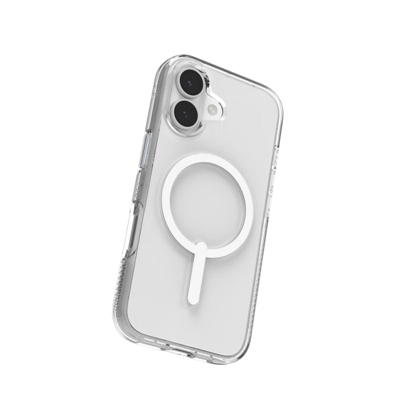 ZAGG Crystal Palace Snap – Backcover – für Apple iPhone 17, Graphen, transparent, bis 4 m Sturzsicher