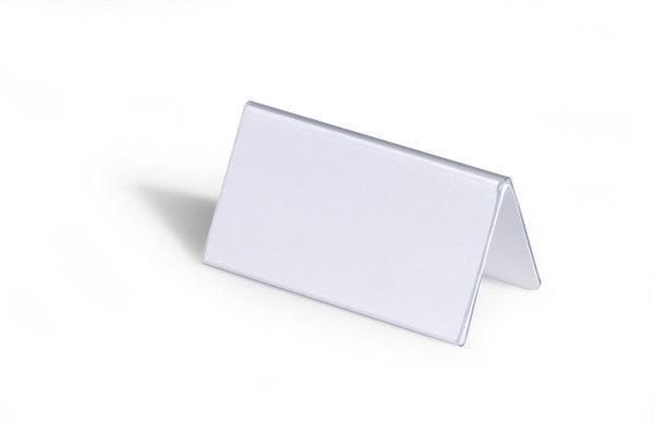 Durable Namensschild 805119 – transparent, PVC